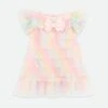 Waterfall Baby Dress Rainbow -Angels Face Negozio Waterfall BabyDress Rainbow Front