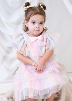 Waterfall Baby Dress Rainbow -Angels Face Negozio Waterfall Baby Dress Rainbow Lifestyle