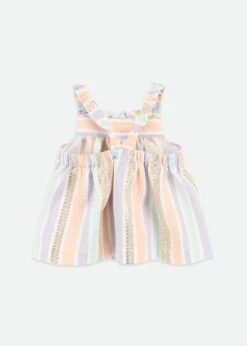 Wave Stripe Jacquard Top Gold Multi -Angels Face Negozio Wave Top Multi Back