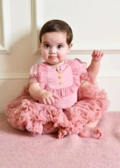 Yaz S/S Babygrow Tea Rose -Angels Face Negozio Yaz Babygrow Tea Rose Lifestyle