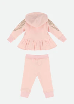 Zeta Baby Tracksuit Ballet Pink -Angels Face Negozio Zeta Baby Tracksuit Ballet Pink Flat Back