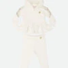 Zeta Baby Tracksuit Snowdrop -Angels Face Negozio Zeta Baby Tracksuit Snowdrop Flat Front