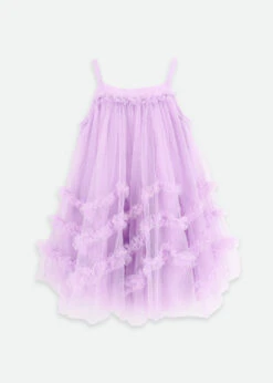 Zigzag Tulle Dress Lilac -Angels Face Negozio Zigzag Dress Lilac Back