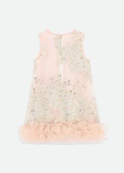 Zora Tulle Dress Blush Pink 15 Zora Tulle Dress Blush Pink -Angels Face Negozio Zora Dress Blush Back