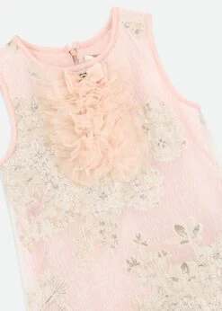 Zora Tulle Dress Blush Pink 14 Zora Tulle Dress Blush Pink -Angels Face Negozio Zora Dress Blush Detail