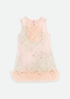 Zora Tulle Dress Blush Pink