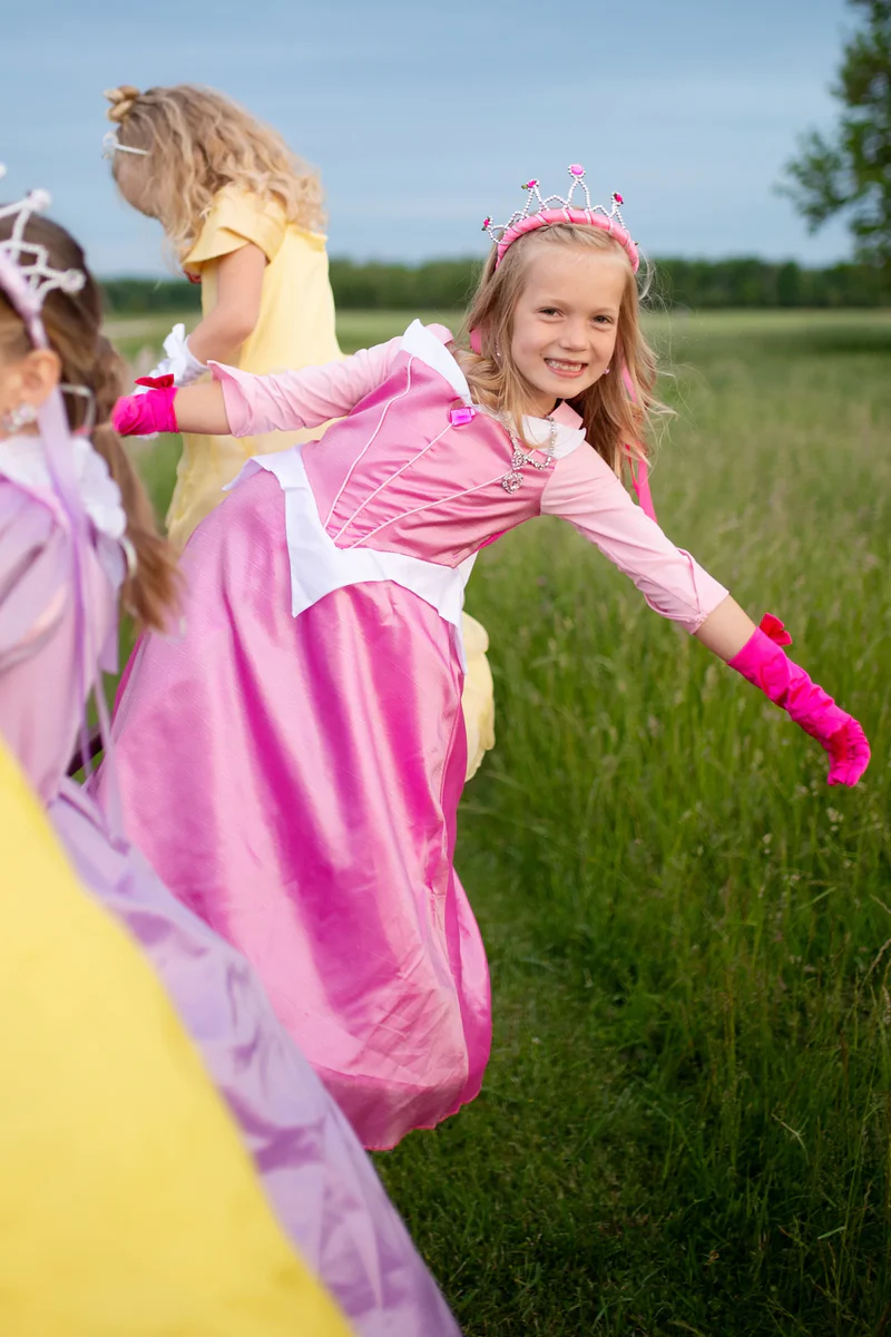 Angels Face Negozio -Angels Face Negozio vestito rosa bella addormentata principessa disney favola carnevale festa travestimento costume regalo negozio giocattoli toys genova centro gioco educativo